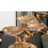Creative Living Room Home Multi-Layer Candy Tray Light Luxury Luxury Decoration Ornaments
