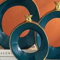 Light Luxury Home Study Decoration Vase Flower Arrangement Dried Flowers